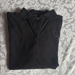 Tommy Hilfiger Black Polo Shirt